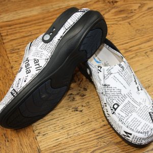 Comfort Shoes Direct - Wash&Go Newspaper nurses shoe