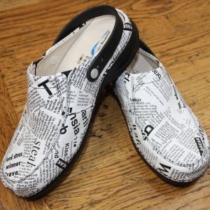 Comfort Shoes Direct - Wash&Go PF9 Newspaper – Nurses shoe