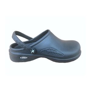 Comfort Shoes Direct - Ladies Service Black Clogs